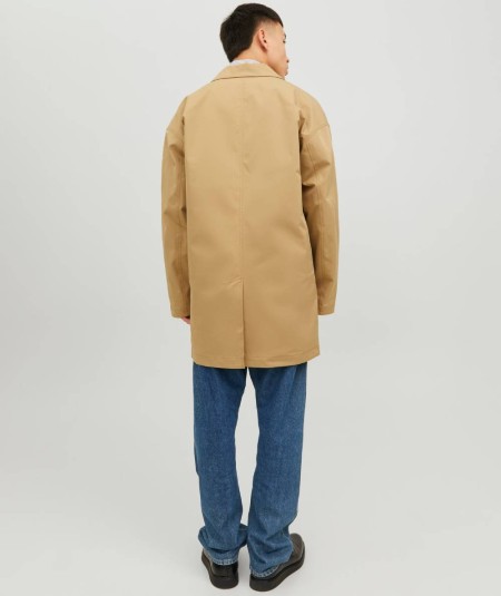 Gabardina Jack & Jones con forro de algodón y poliéster