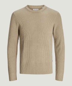 Jersey de punto de corte relajado para hombre