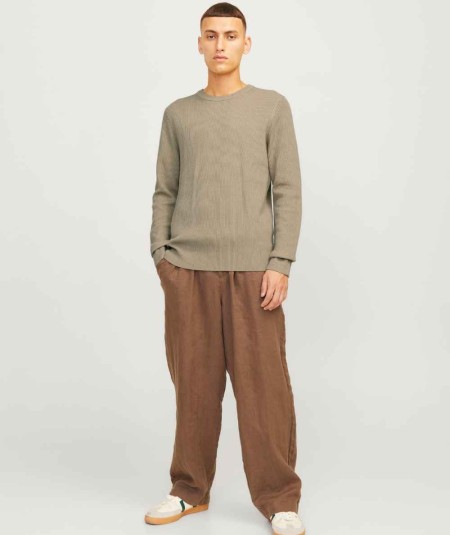 Suéter Jack & Jones cuello redondo para estilo atemporal