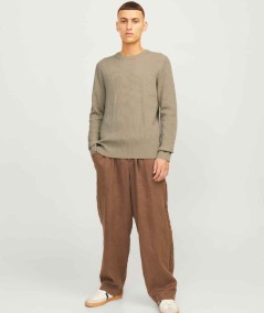 Suéter Jack & Jones cuello redondo para estilo atemporal