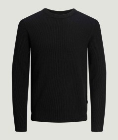 Jersey de cuello redondo fácil de combinar