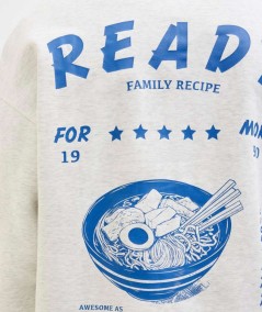 Sudadera malange de mezcla algodón y poliéster