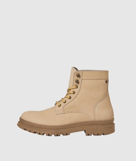 Botas sand elegantes para hombre Jack & Jones con puntera redonda