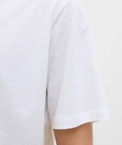 Camiseta blanca Jack & Jones para hombre, ligera y transpirable.