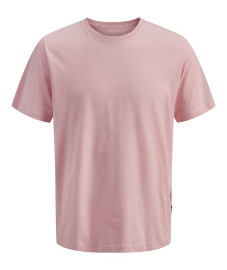 Camiseta color rosa Jack & Jones, ideal para looks de verano y estilo casual.