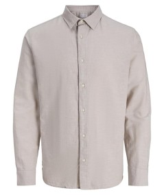 Camisa string 70% algodón 30% lino Jack & Jones