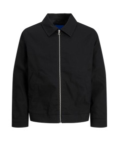 Chaqueta negra de algodón Jack & Jones estilo workwear