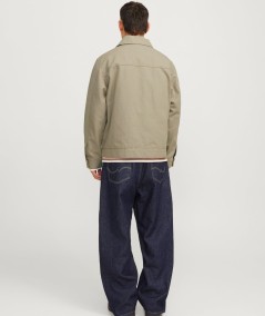 Chaqueta kaki casual Jack & Jones 100% algodón