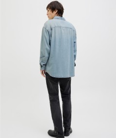 Camisa vaquera hombre 95% algodón con tejido resistente