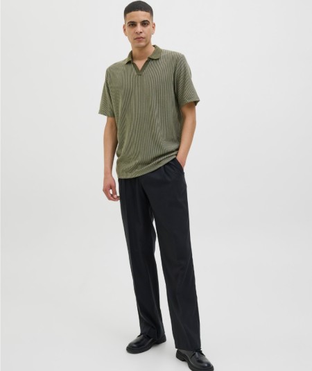 Polo básico hombre verde verano uso diario