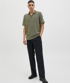 Polo básico hombre verde verano uso diario