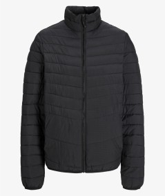 Chaqueta corta negra hombre con relleno sintético