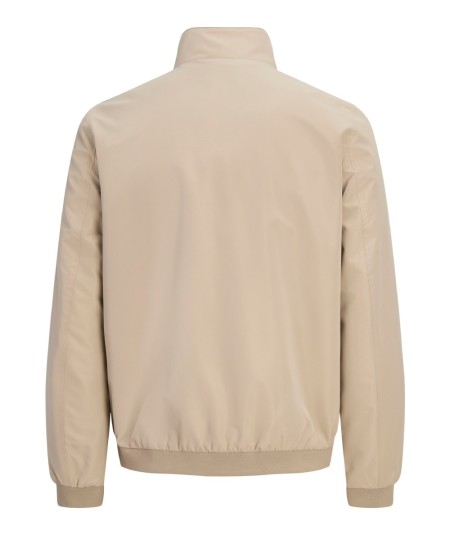 Chaqueta bomber camel para hombre estilo casual