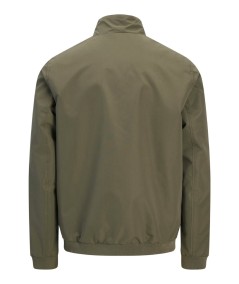 Bomber hombre color kaki manga larga