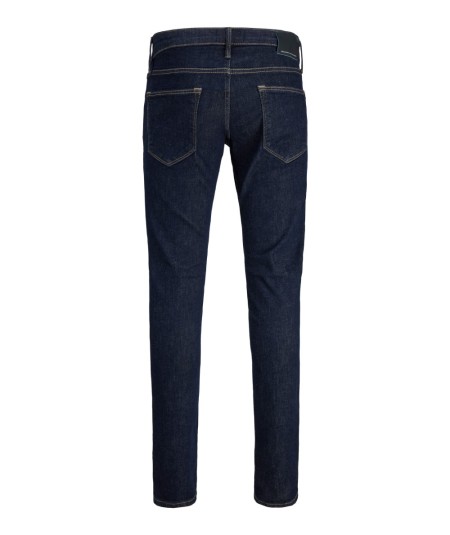 Jeans slim fit blue para hombre con tiro bajo