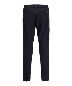 Pantalón casual navy con bolsillos delanteros