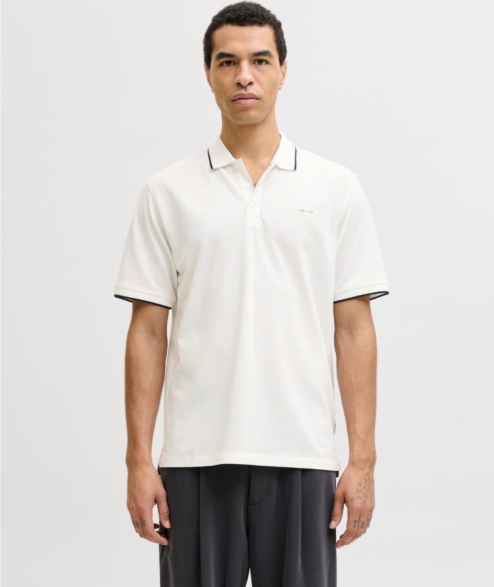 Polo blanco para hombre corte regular referencia 12274681