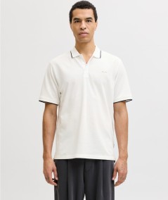 Polo blanco para hombre corte regular referencia 12274681
