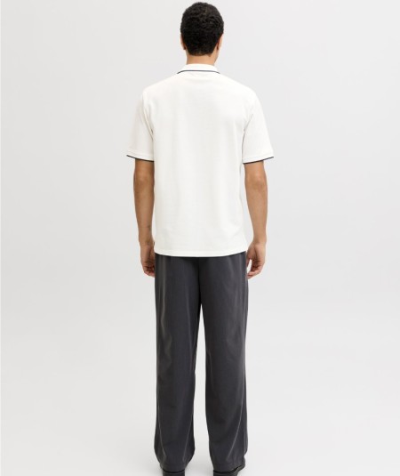 Polo blanco para hombre corte regular referencia 12274681