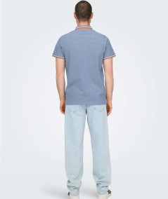 Polo medium hombre cuello clásico polo