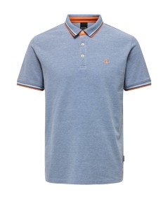 Polo medium casual hombre bordado frontal