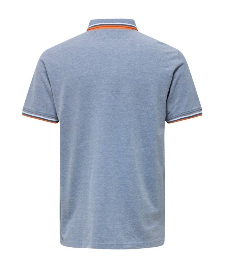 Polo medium hombre algodón orgánico corte regular