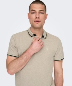 Polo chinchilla algodón orgánico transpirable