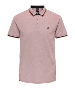 Polo copper manga corta estilo elegante