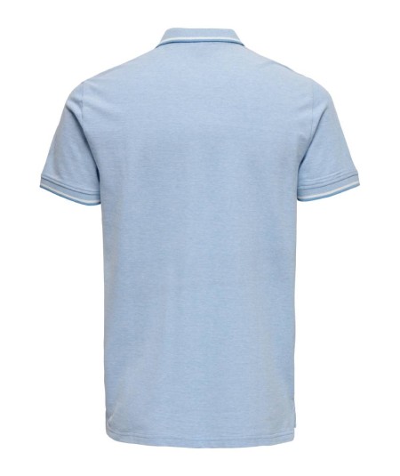 Polo marina hombre algodón orgánico corte regular