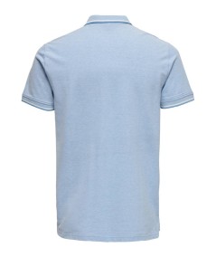 Polo marina manga corta estilo elegante