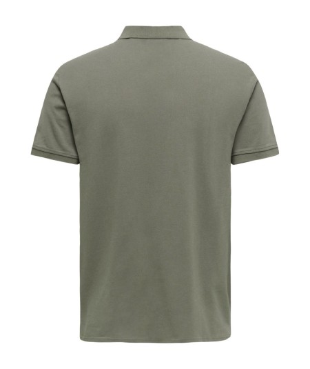 Polo bungee hombre algodón orgánico corte regular