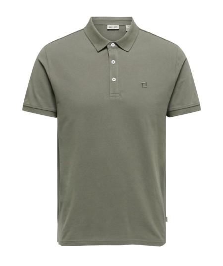 Polo bungee hombre algodón orgánico corte regular