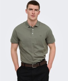 Polo bungee regular fit hombre básico diario