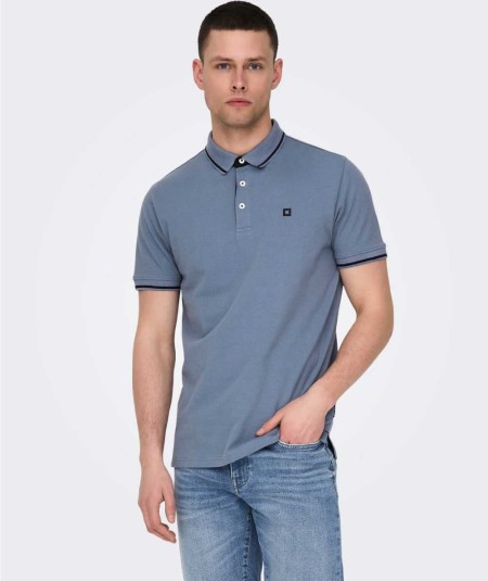 Polo flint hombre algodón orgánico corte regular