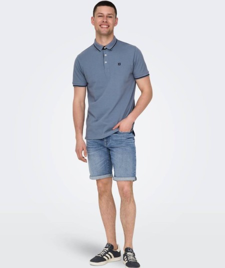 Polo flint hombre algodón orgánico corte regular