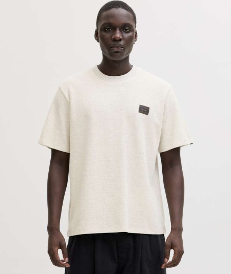 Camiseta tosta hombre Jack & Jones corte relaxed