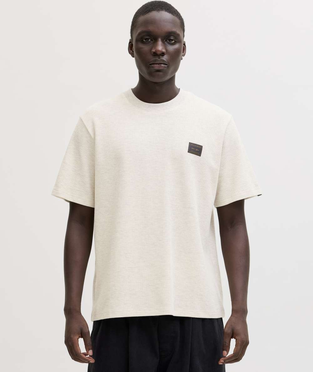 Camiseta tosta hombre Jack & Jones corte relaxed