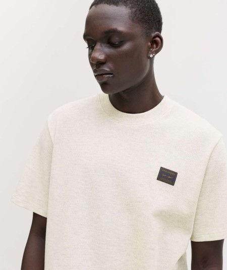 Camiseta tosta hombre Jack & Jones corte relaxed