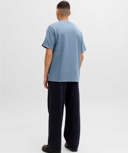 Camiseta azul hombre Jack & Jones corte relaxed