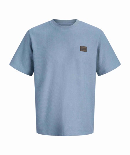 Camiseta azul hombre Jack & Jones corte relaxed