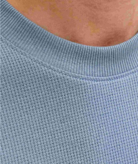 Camiseta azul hombre Jack & Jones corte relaxed