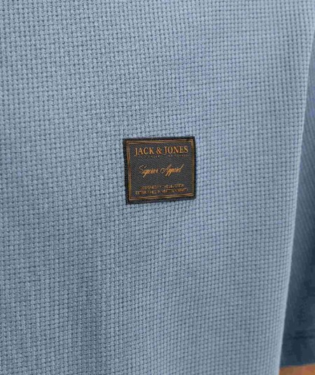 Camiseta azul hombre Jack & Jones corte relaxed