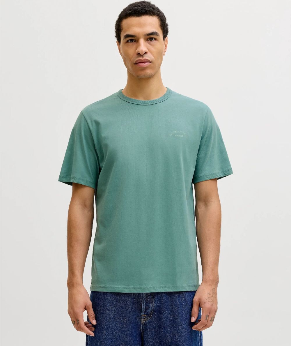Camiseta mineral hombre Jack & Jones algodón regular fit