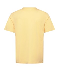 Camiseta amarilla algodón suave cómoda