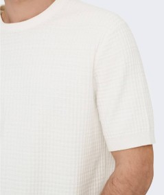 Camiseta cruda estilo primavera hombre