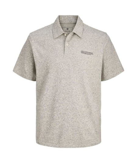 Polo rosa cuello clásico con botones Jack & Jones