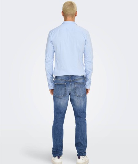 Vaqueros azul medium hombre Only & Sons corte regular