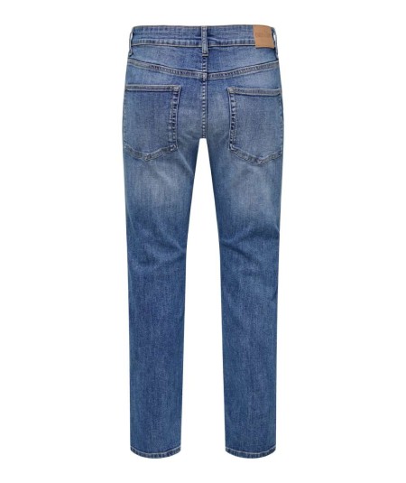 Vaqueros azul medium hombre Only & Sons corte regular
