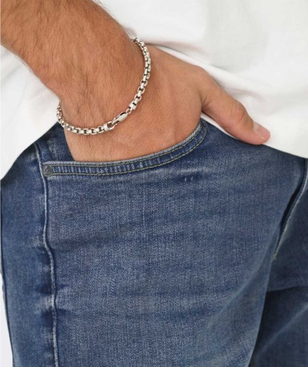 Vaqueros lavado claro hombre Only & Sons regular fit