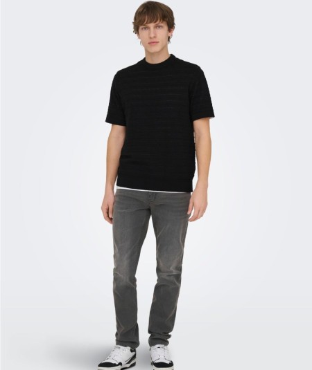 Jeans gris hombre Only & Sons corte slim
